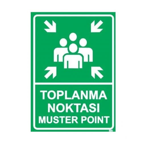 Toplanma Noktası Levhası, Acil Toplanma Merkezi Levhası, İlk Yardım Odası Sol Ok, İlk Yardım Odası Sağ Ok, Sigara İçmeye Bu Alanda İzin Verilmiştir, Sigara İçilebilir Alan, Sigara İçme Yeri Levhası, Açmak İçin Sola Çekin,Açmak İçin Sağa Çekin, Emniyetli Durum Levhaları, Uyarı Levhaları, Acil Duş, Göz ve Vücut Duşu, İlk Yardım Noktası, İlk Yardım Dolabı, İlk Yardım, Acil Toplanma Alanı, Acil Toplanma Merkezi, Sigara İçme Alanı Çantası
