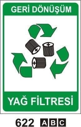 Yağ Filtresi Geri Dönüşüm Levhası, Boya Kutuları Geri Dönüşüm Levhası, Evsel Atıklar Geri Dönüşüm Levhası, Geri Dönüşüm Levhası, Üstübü Yağlı Boyalı Bez ve Fırça, Tehlikeli Atık Atık Akü, Tehlikeli Atık Atık Yağ, Tehlikeli Atık Kartuş Toner, Geri Dönüşüm Tehlikeli Atık Levhaları, Tehlikeli Atık Kirli Kaplar